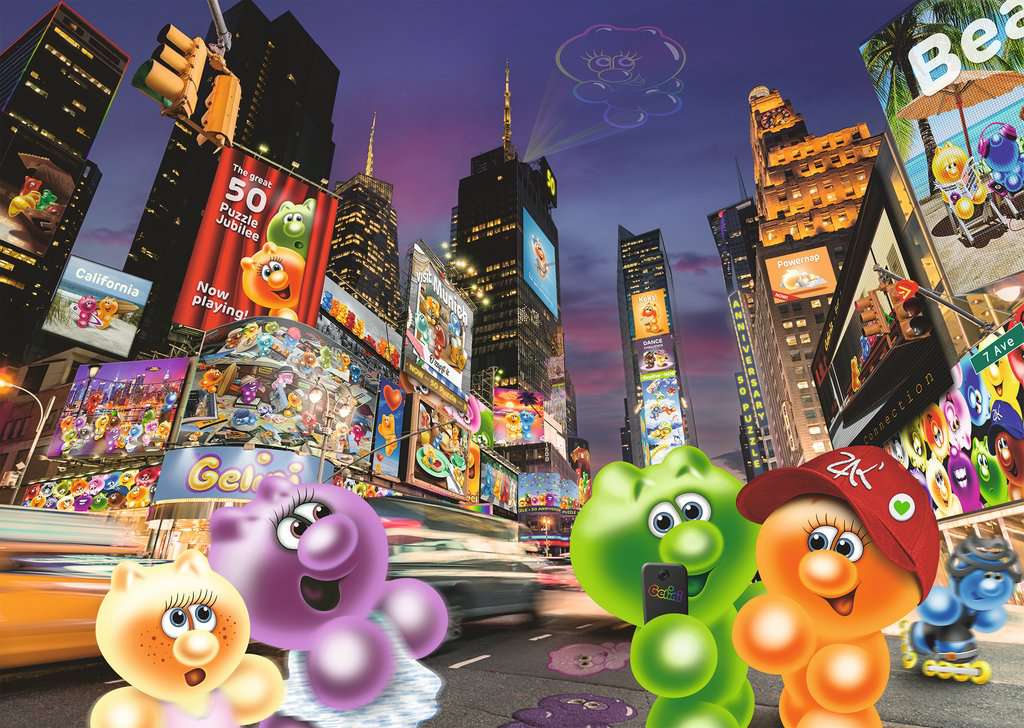 Puzzle 1000 Teile: Gelini am Time Square 00.575 - Bild 2