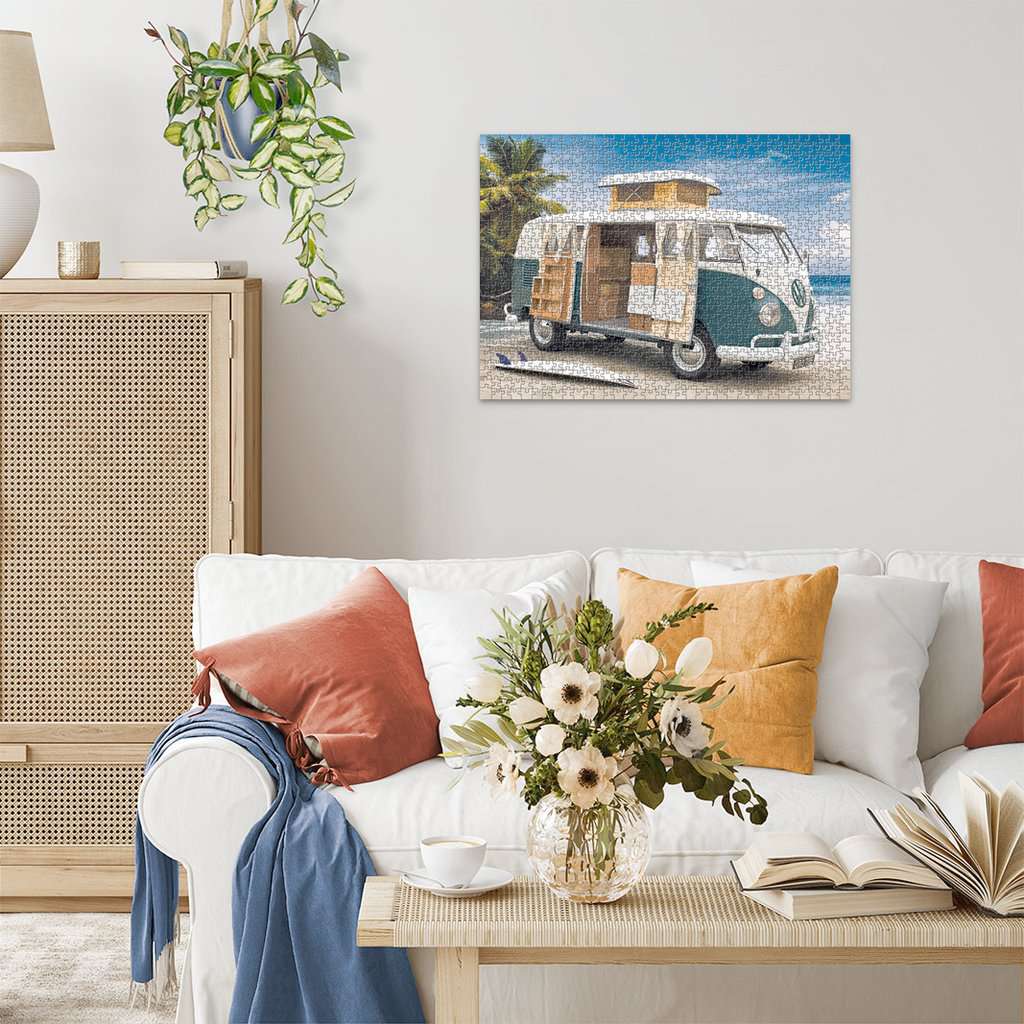 Puzzle 1000 Teile Volkswagen T1 Camper Van 00.579 - Bild 4