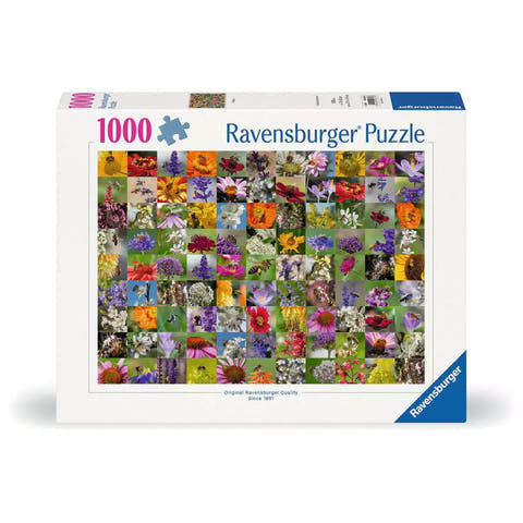 Verpackung Ravensburger Puzzle 99 Bienen 00617 mit 1000 Teilen