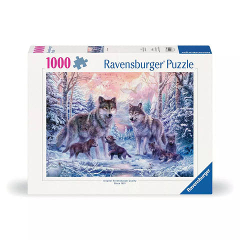 Verpackung Puzzle 1000 Teile Arktische Wölfe 00647