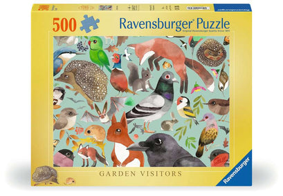 Puzzle 500 Teile Garden Visitors 00.658