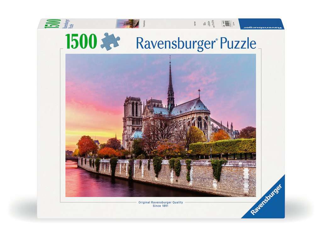 Puzzle 1500 Teile Malerisches Notre Dame 00.712 - Bild 1