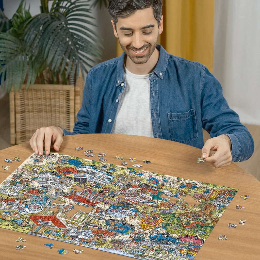 Puzzle 1000 Teile Holiday Resort 1 - Campingplatz 00.721 - Bild 3