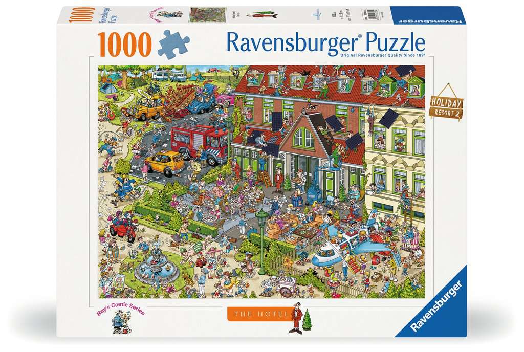 Puzzle 1000 Teile Holiday Resort 2 - Hotel 00.723 - Bild 1