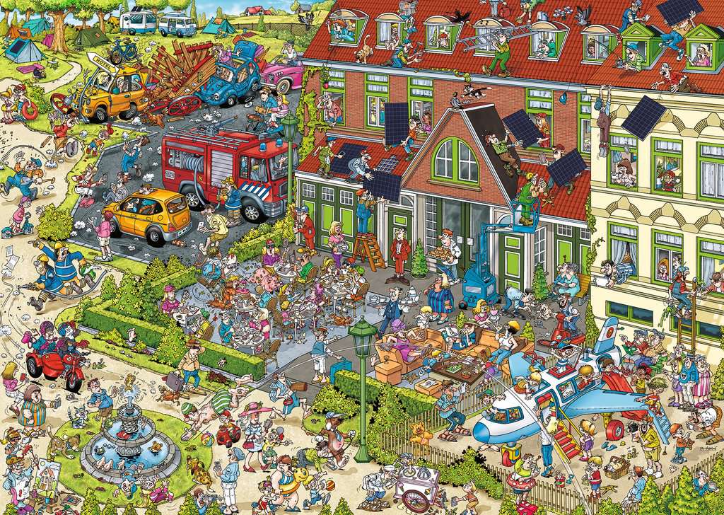 Puzzle 1000 Teile Holiday Resort 2 - Hotel 00.723 - Bild 2
