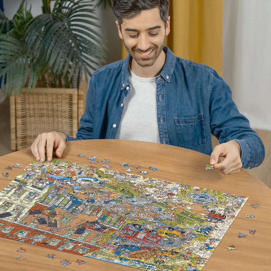 Puzzle 1000 Teile Holiday Resort 2 - Hotel 00.723 - Bild 3