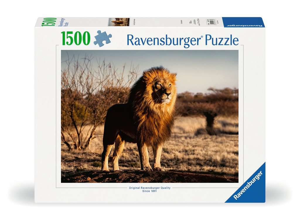 Puzzle 1500 Teile Der Löwe, Der König der Tiere 00.733 - Bild 1