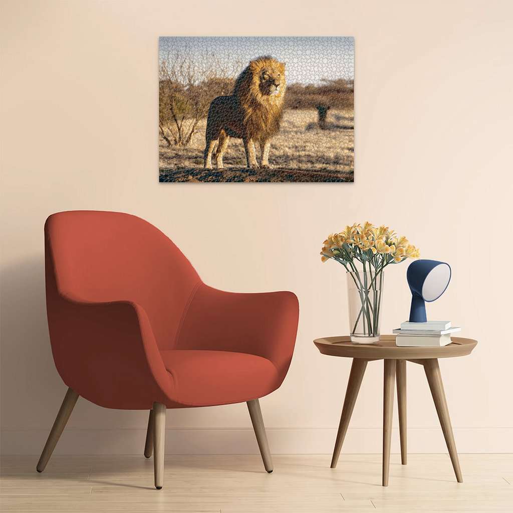 Puzzle 1500 Teile Der Löwe, Der König der Tiere 00.733 - Bild 4