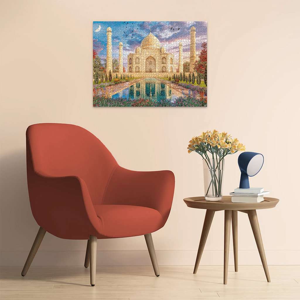 Puzzle 1500 Teile Bezauberndes Taj Mahal 00.741 - Bild 4