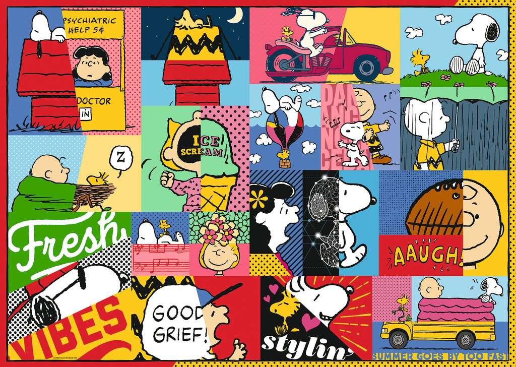 Puzzle 1000 Teile Peanuts Momente 00.750 - Bild 2