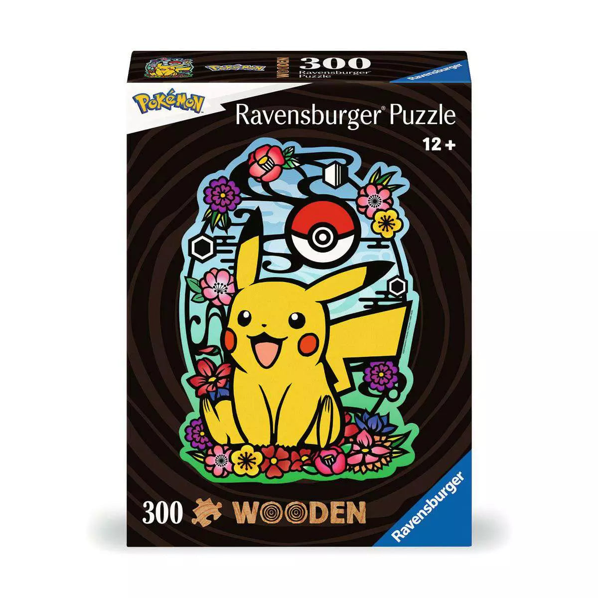 Verpackung Ravensburger Wooden Puzzle Pokémon Pikachu 00761