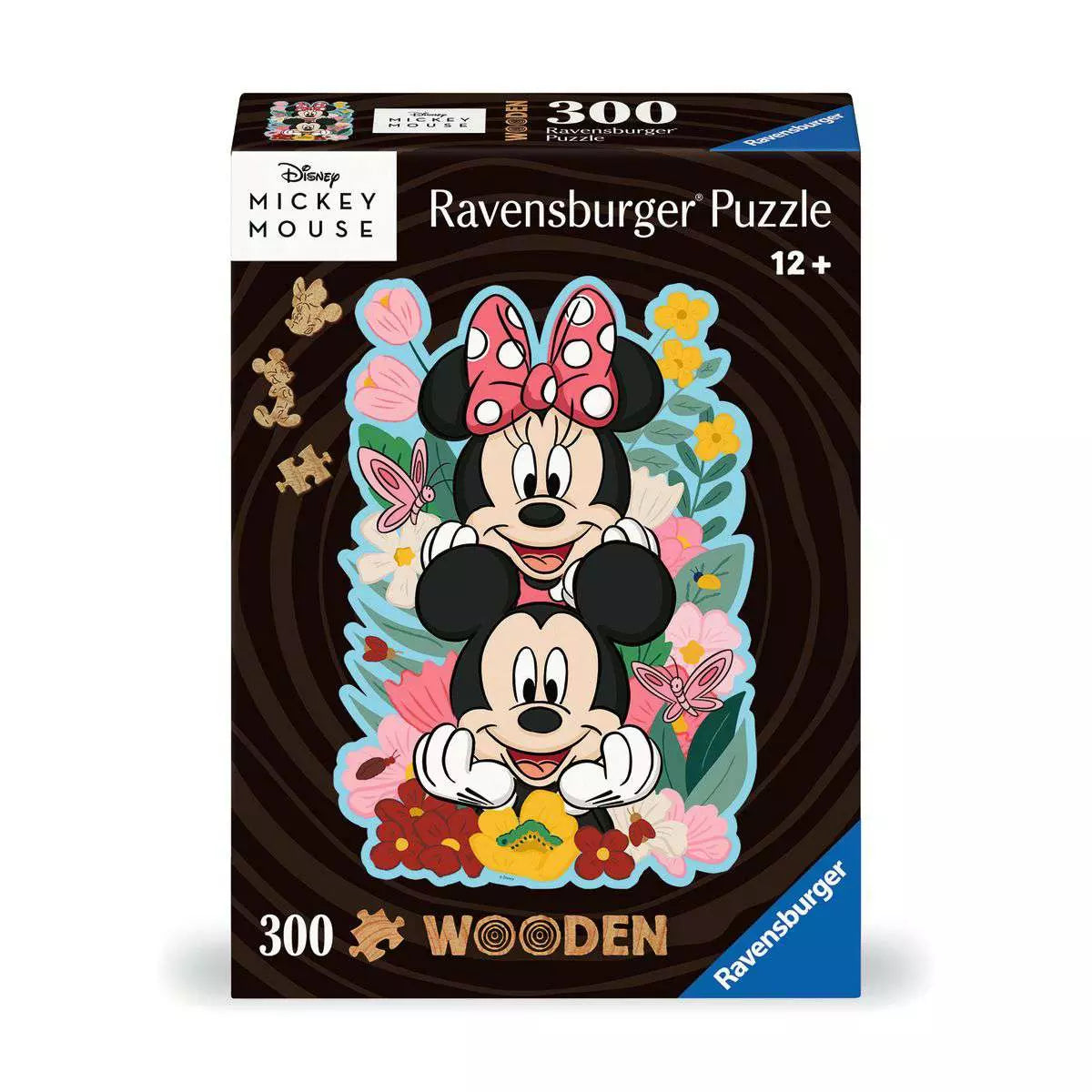 Wooden Puzzle 300 Teile Disney Mickey&Minnie 00.762 - Bild 1