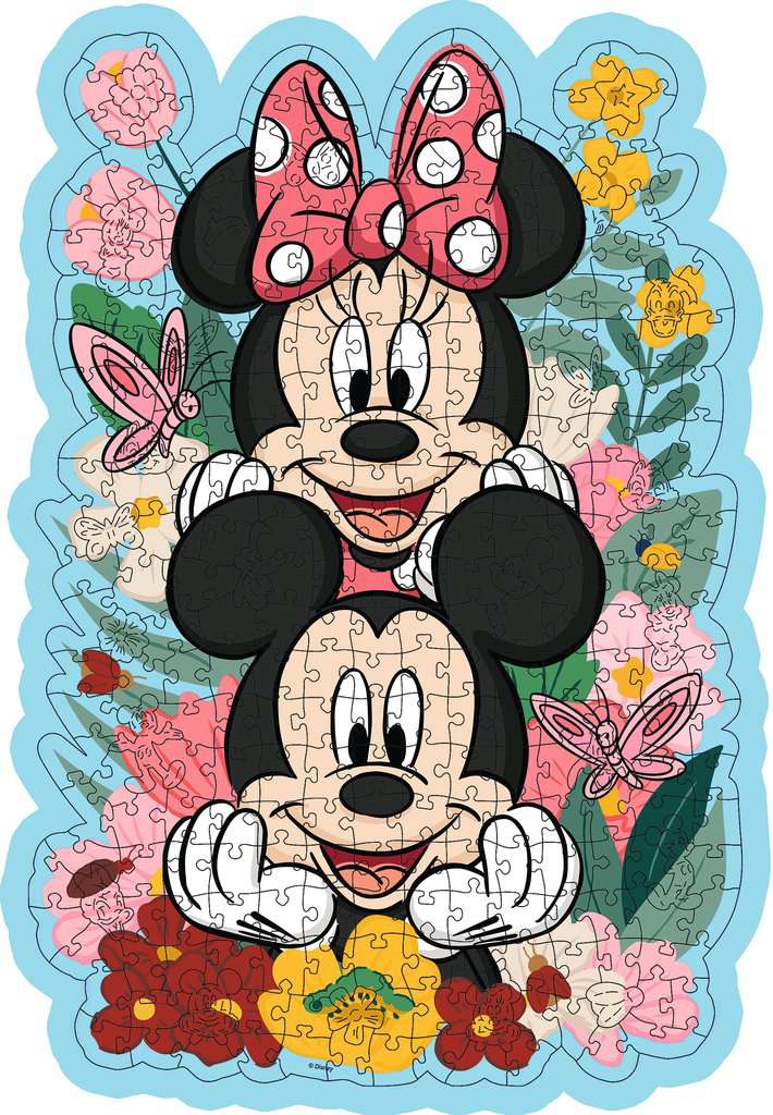 Wooden Puzzle 300 Teile Disney Mickey&Minnie 00.762 - Bild 2