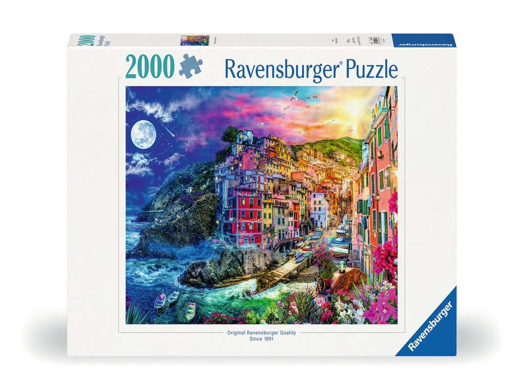 Puzzle 2000 Teile Farbenfrohe Cinque Terre - Bild 1
