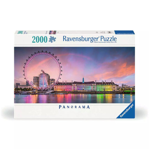 Verpackung Puzzle 2000 Teile Panorama Kunterbuntes London 00805
