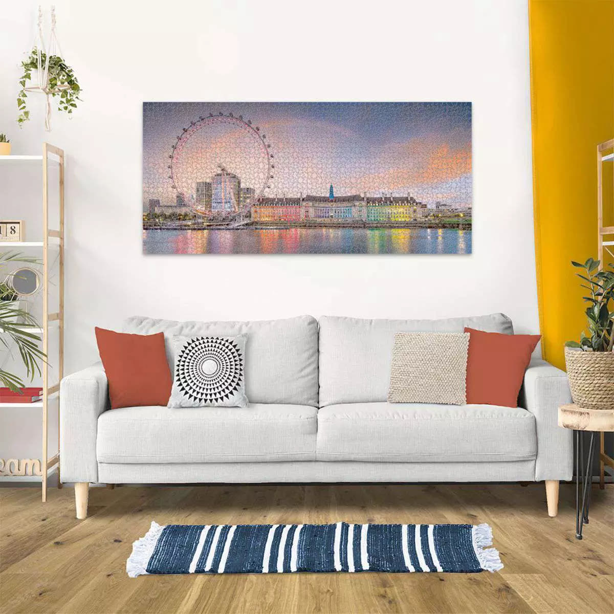 Puzzle 2000 Teile Panorama Lovely London 00.805 - Bild 4