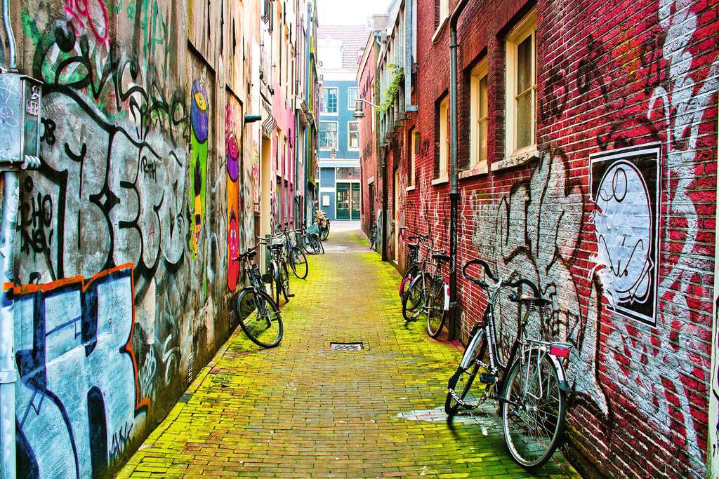 Puzzle 3000 Teile Street Art in Amsterdam - Bild 2