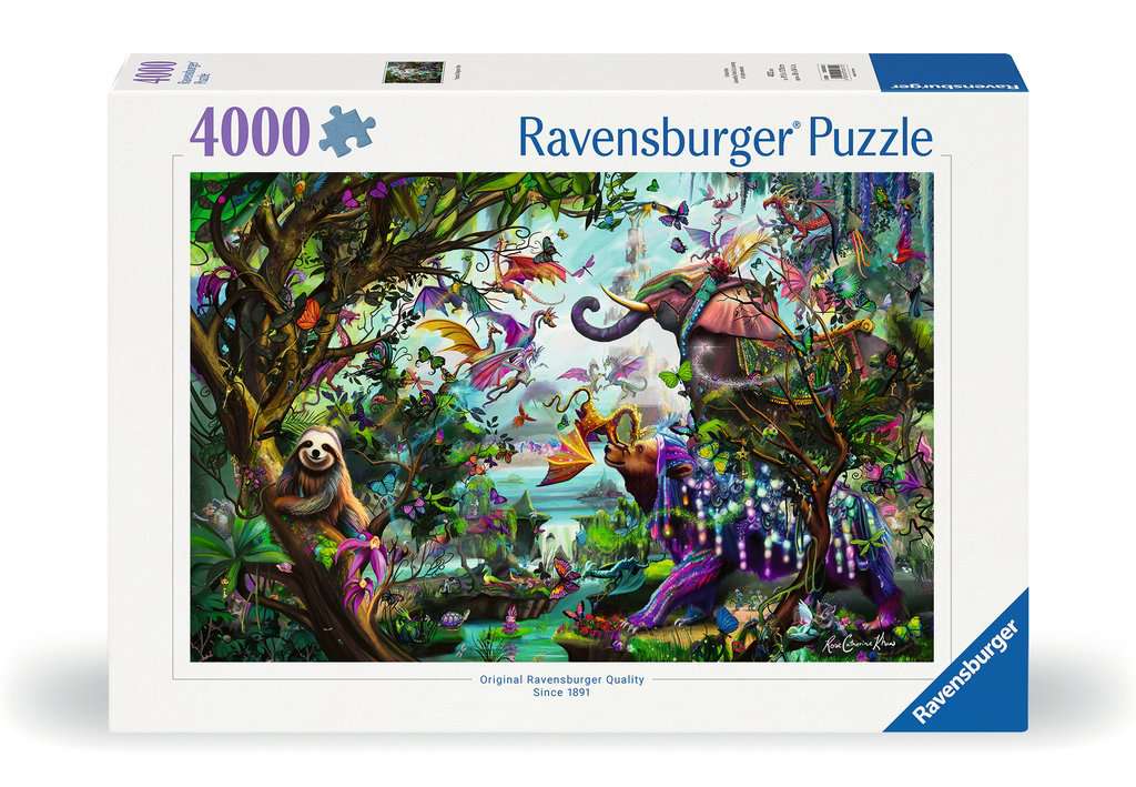 Puzzle 4000 Teile Drachen der Tropen - Bild 1