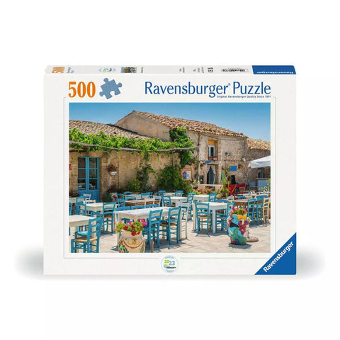 Verpackung Ravensburger Puzzle Marzamemi, Sizilien mit 500 Teilen, 00838