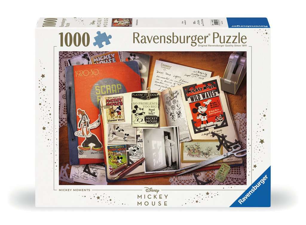 Puzzle 1000 Teile Disney 1930 Mickey Anniversary 00.839 - Bild 1