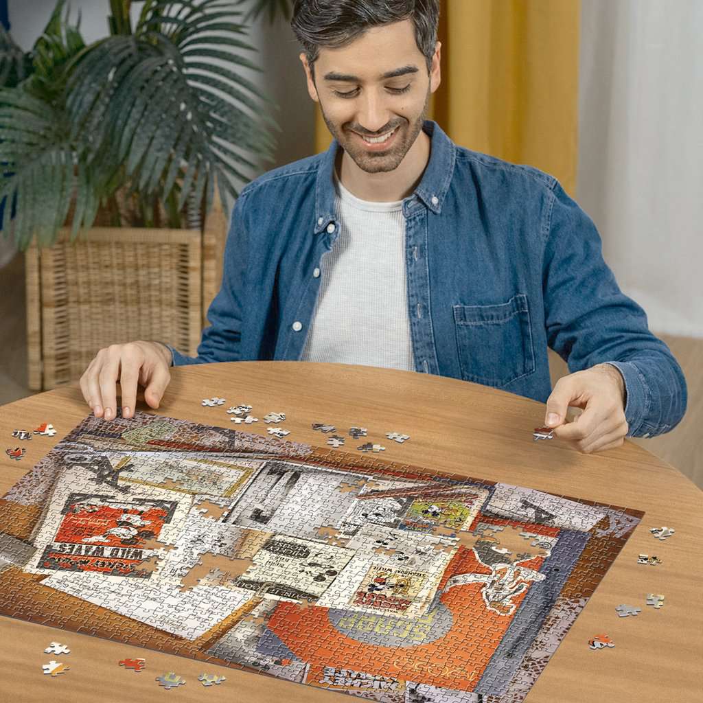 Puzzle 1000 Teile Disney 1930 Mickey Anniversary 00.839 - Bild 3