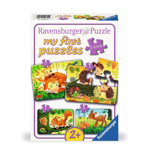 Verpackung Ravensburger my first puzzles Kleine Tierfamilien 00854
