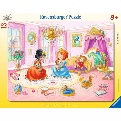 Rahmenpuzzle Im Prinzessinnenschloss 13 Teile von Ravensburger