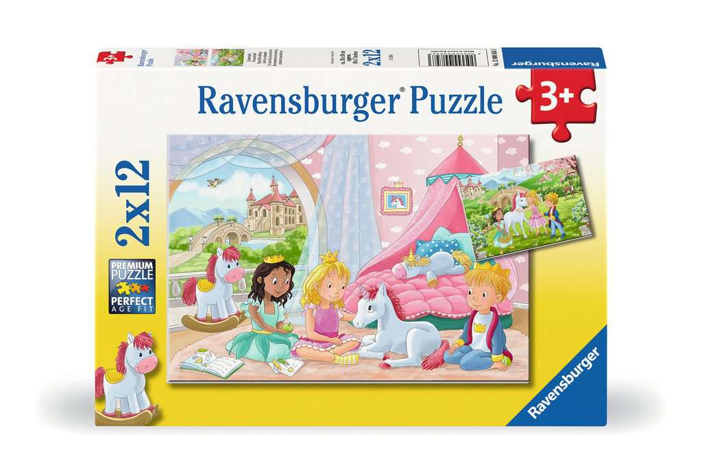 Puzzle 2x12 Teile Zauberhafte Freundschaft 00.858 - Bild 1