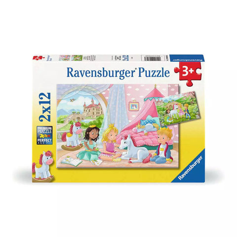 Verpackung Ravensburger Kinderpuzzle Zauberhafte Freundschaft 2x12 Teile 00858