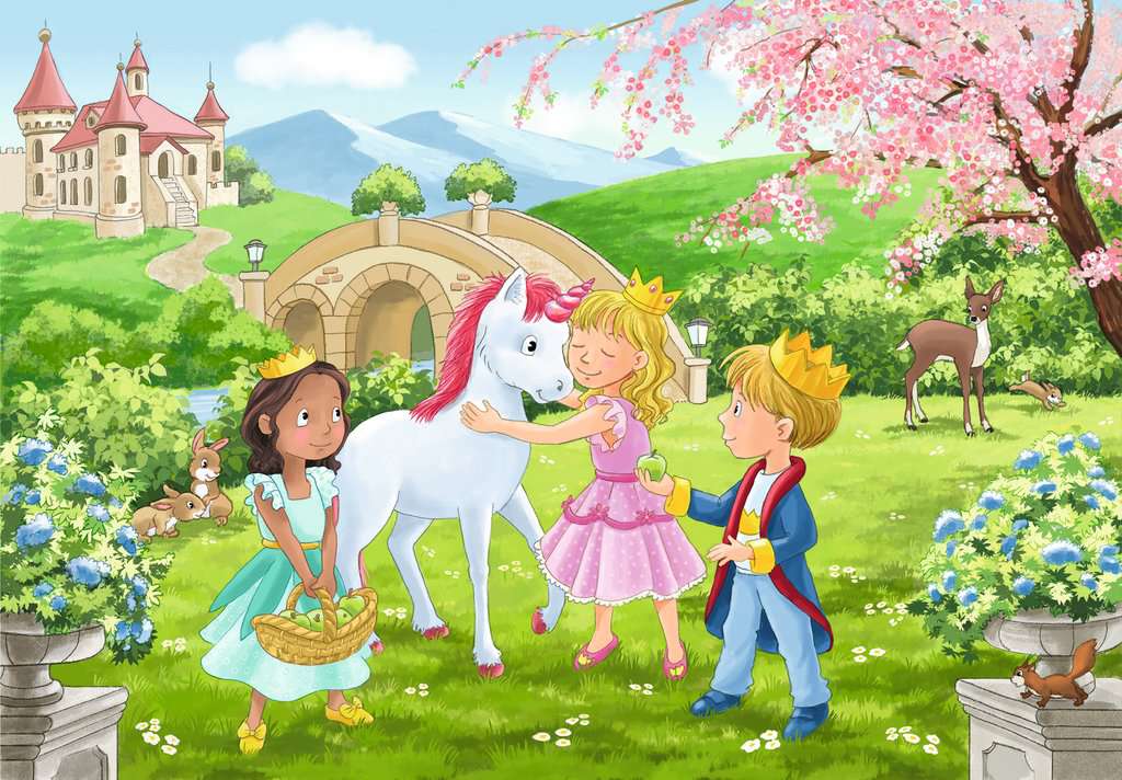 Puzzle 2x12 Teile Zauberhafte Freundschaft 00.858 - Bild 3