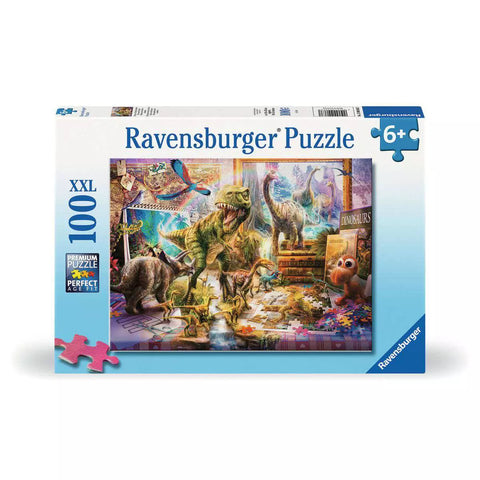 Verpackung Kinderpuzzle Dinos im Kinderzimmer 100 XXL-Teile 00863