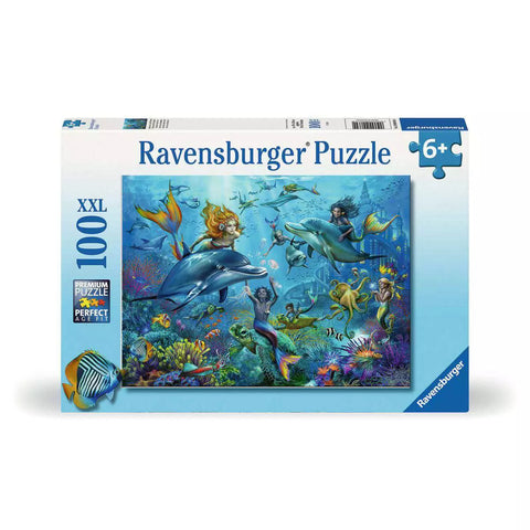 Verpackung Ravensburger Puzzle Abenteuer unter Wasser, 100 XXL-Teile