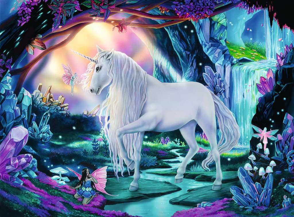Puzzle 300 Teile Kristall-Einhorn 00.870 - Bild 2