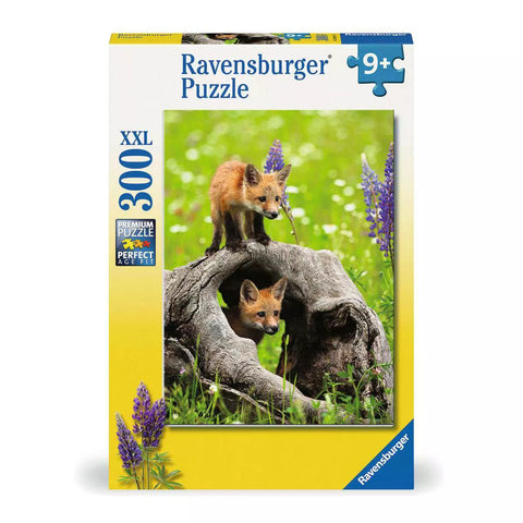 Verpackung Kinderpuzzle Freche Füchse 300 XXL, Ravensburger 00871