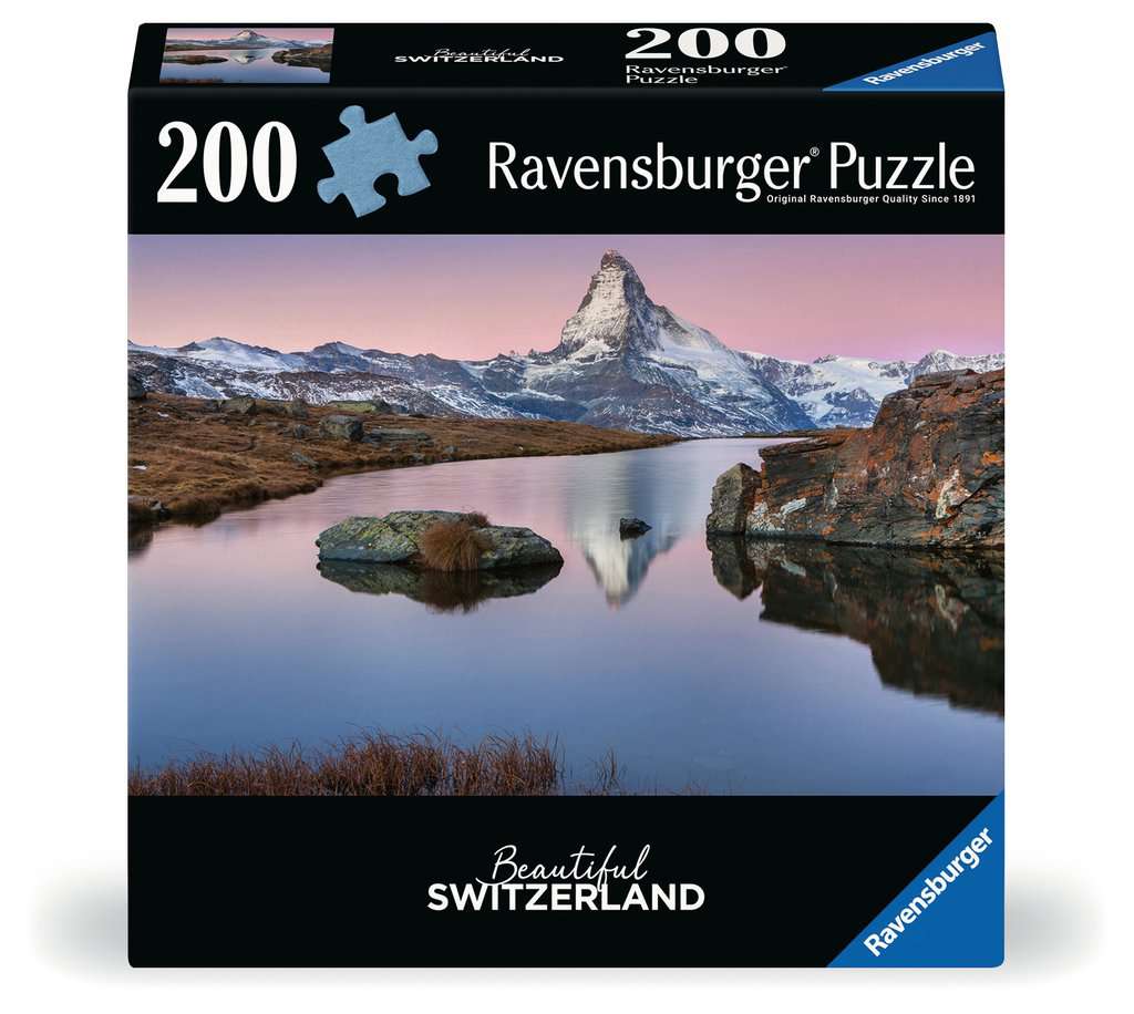 Puzzle 200 Teile Stellisee mit Matterhorn 00.880 - Bild 1
