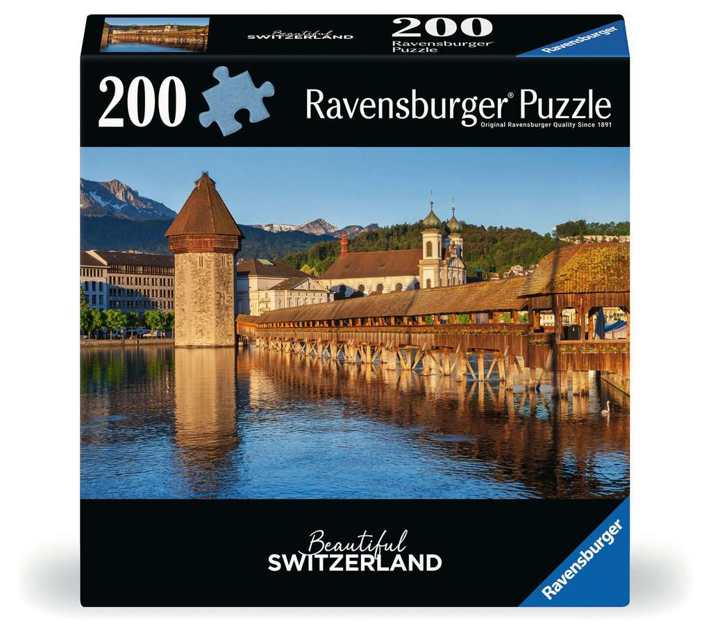 Puzzle 200 Teile Kapellbrücke 00.882 - Bild 1