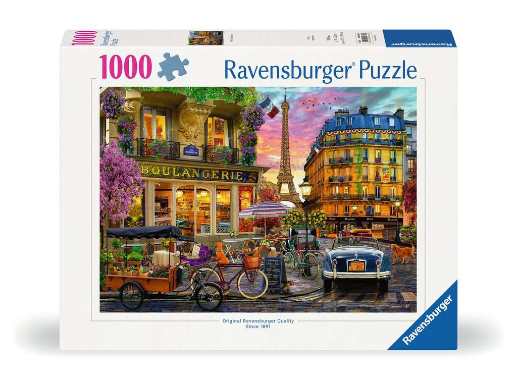 Puzzle 1000 Teile Paris im Morgenrot 00.885 - Bild 1