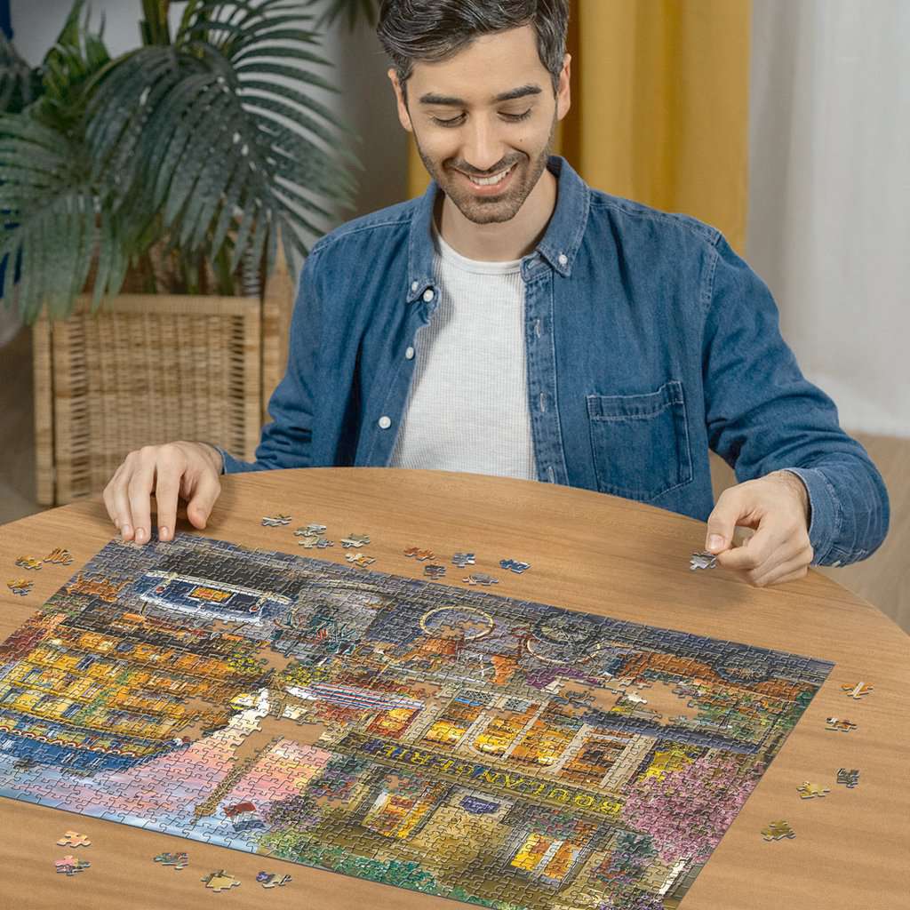 Puzzle 1000 Teile Paris im Morgenrot 00.885 - Bild 3