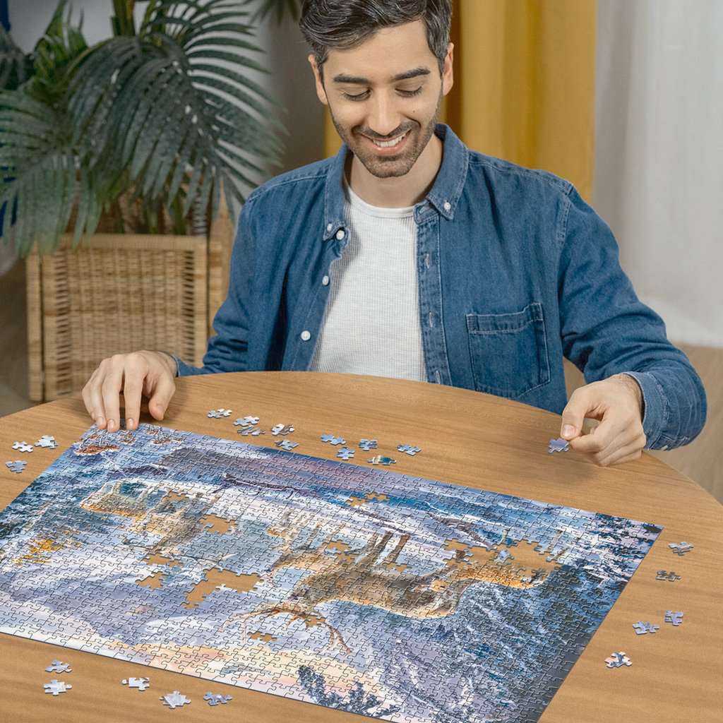 Puzzle 1000 Teile Rehe und Hirsche 00.888 - Bild 3