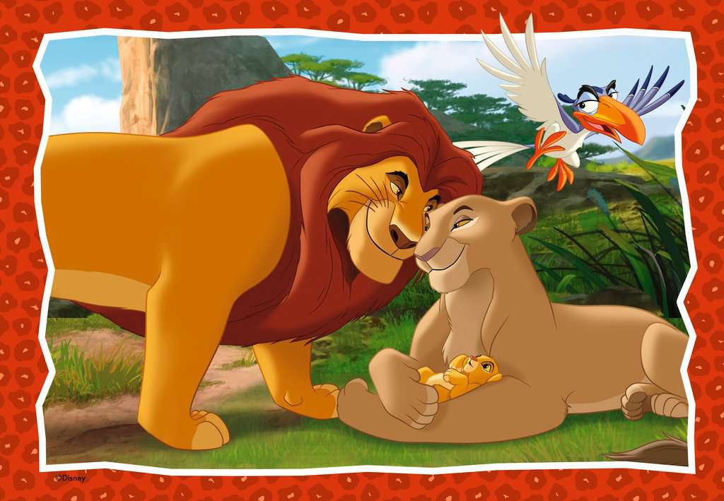 Puzzle 3x49 Disney Der König der Löwen 01.029 - Bild 2