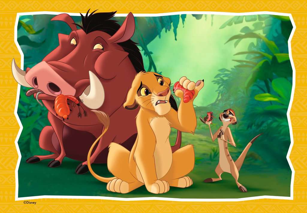 Puzzle 3x49 Disney Der König der Löwen 01.029 - Bild 3