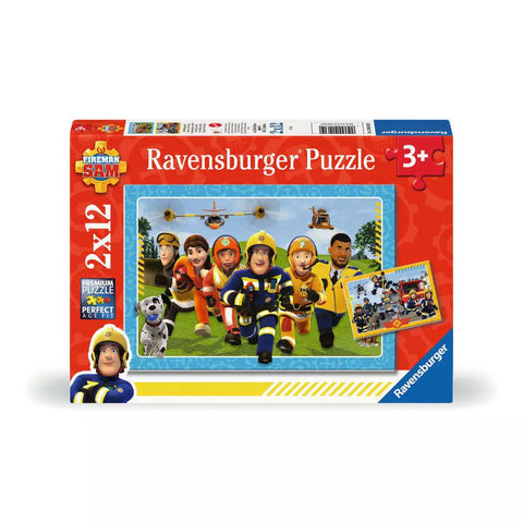 Verpackung Ravensburger Kinderpuzzle Feuerwehrmann Sam Die Rettung naht 01031