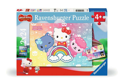 Puzzle 2x24 Teile Hello Kitty Beste Freunde 01.034