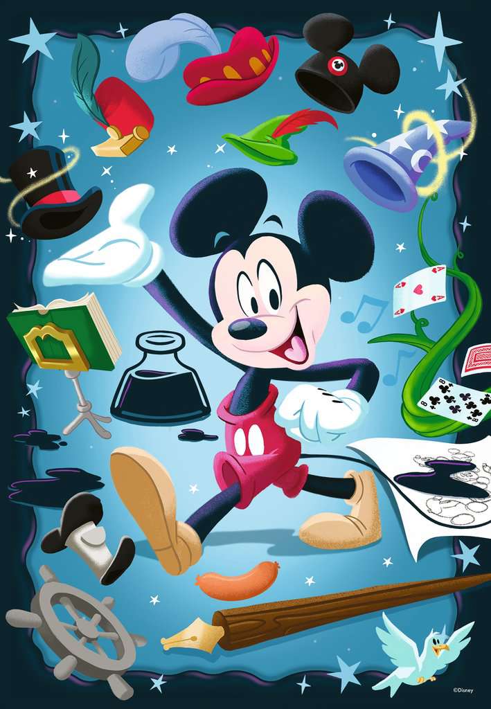 Puzzle 300 Teile Disney Mickey 01.043 - Bild 2