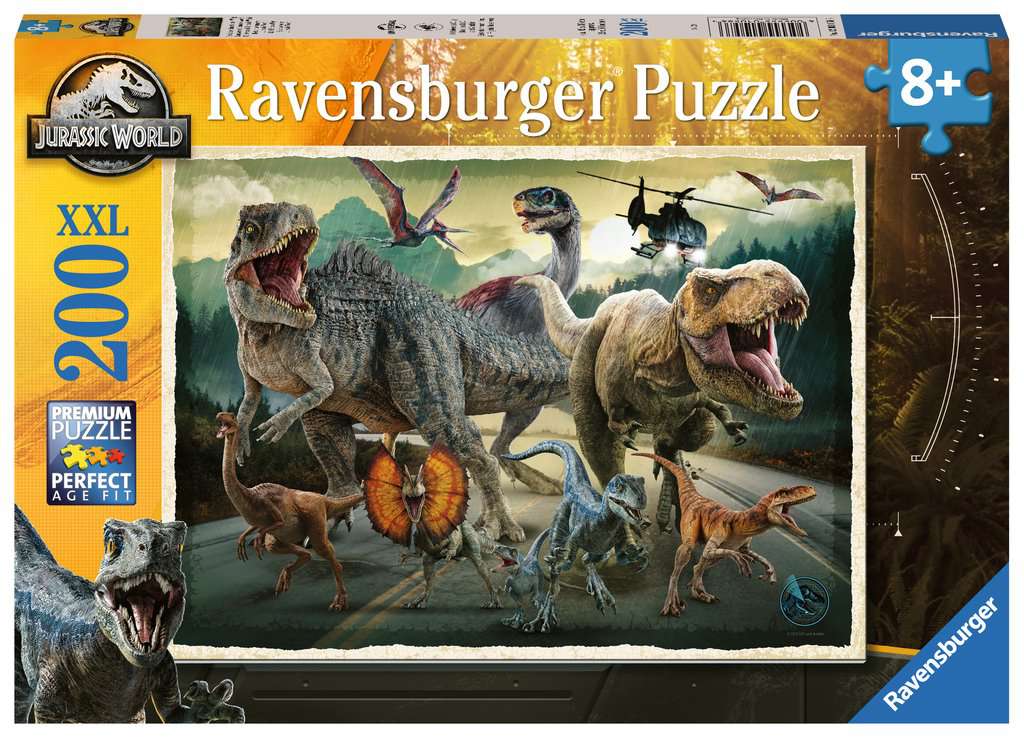 Puzzle 200 Teile Jurassic World 01.058 - Bild 1