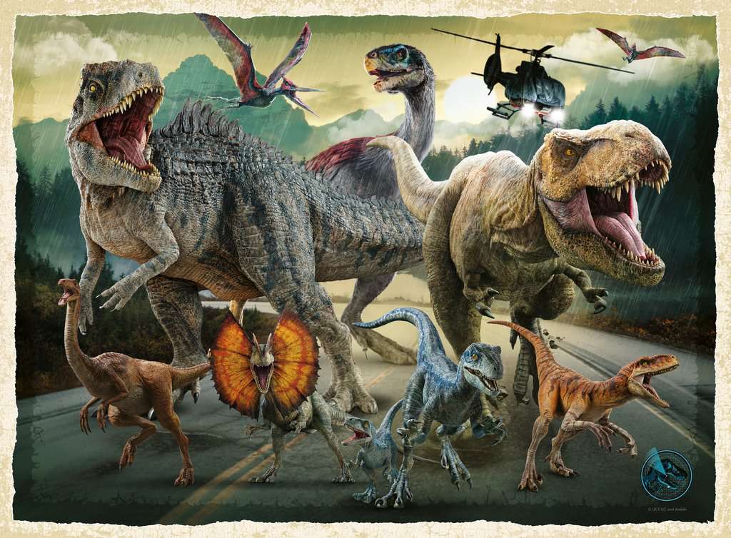 Puzzle 200 Teile Jurassic World 01.058 - Bild 2