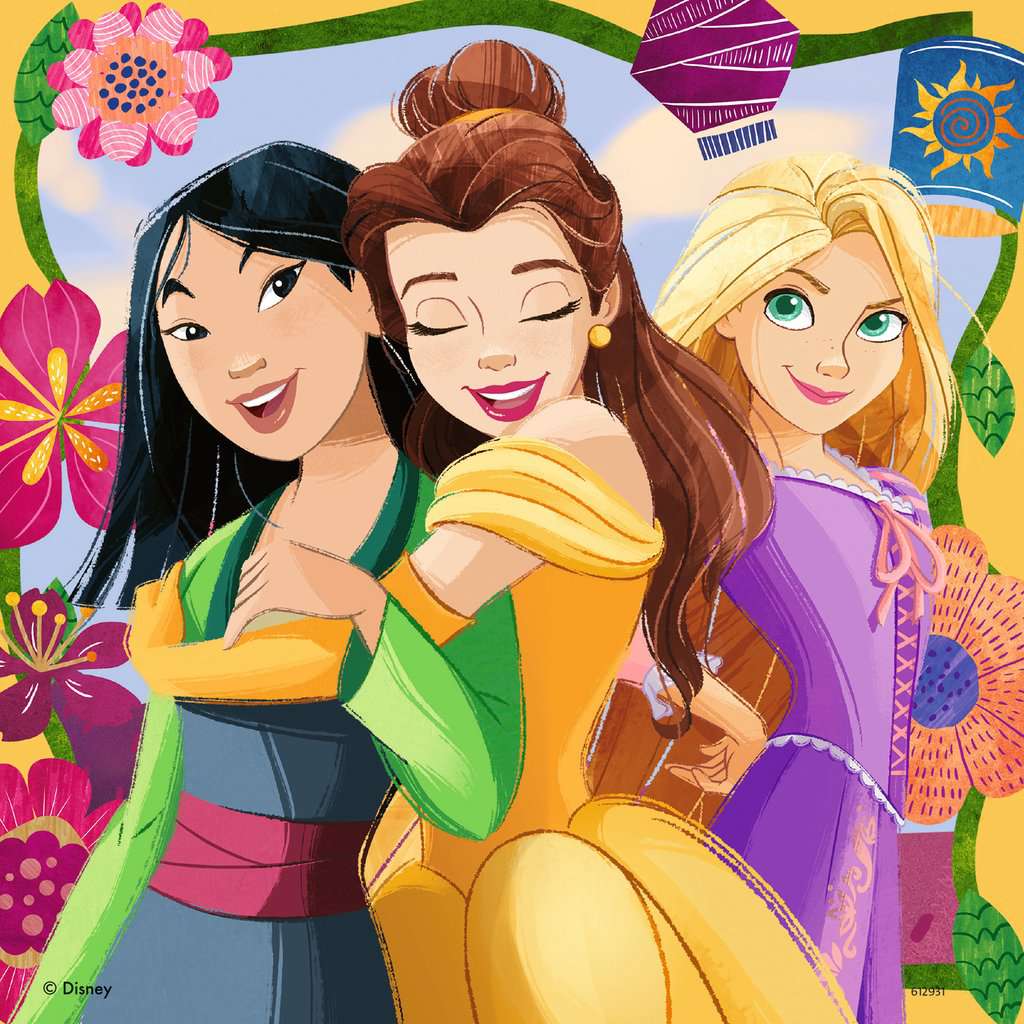 Ravensburger Puzzle 3x49 Teile Disney Princess Girl Power 01.068 - Bild 2