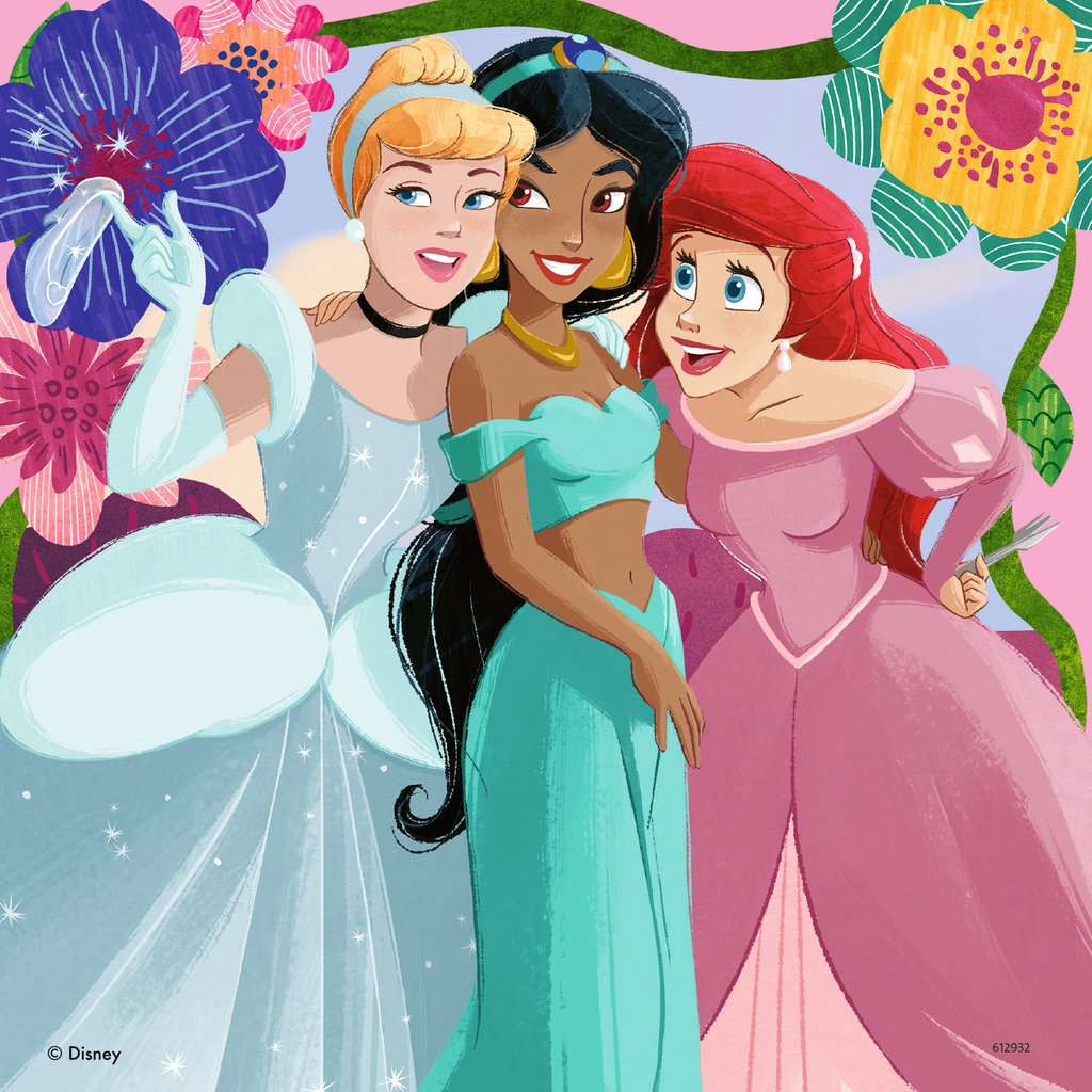 Ravensburger Puzzle 3x49 Teile Disney Princess Girl Power 01.068 - Bild 4