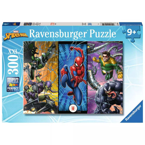 Verpackung Ravensburger Kinderpuzzle Die Welt von Spider-Man 300 XXL-Teile 01072