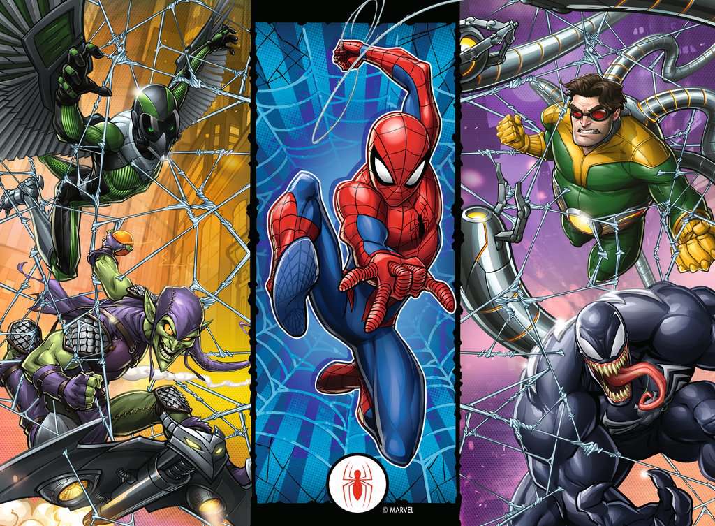Puzzle 300 Teile Marvel Spider Man 01.072 - Bild 2